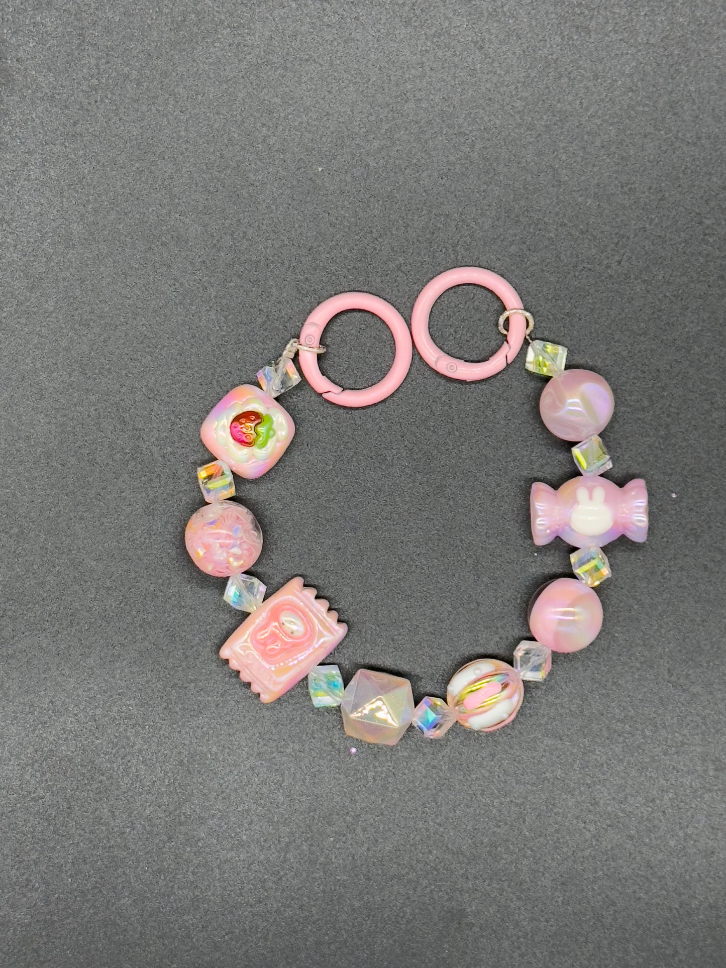 Pink Meledy hand-painted pearl J010