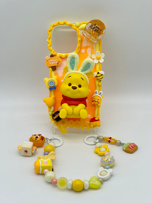 Co-Branded - Where's Bunny? - Winnie the Pooh (with handcrafted chain)