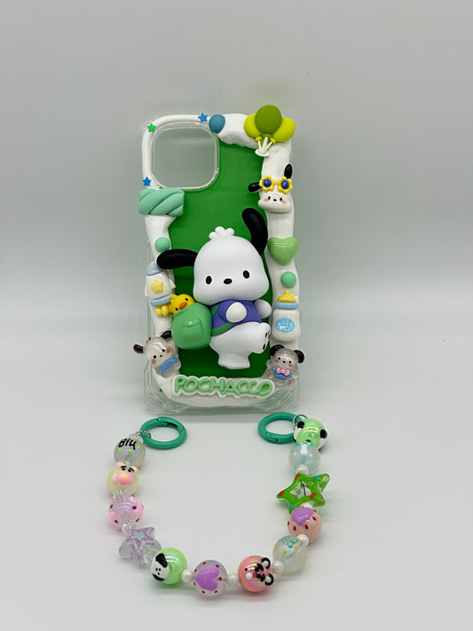 Co-Branded - Pochacco - School is Fun - School's Out (with handcrafted chain)